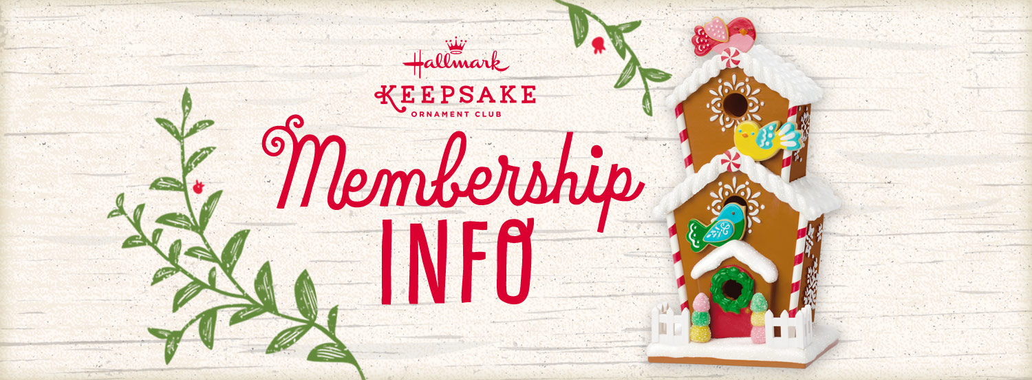 Hallmark Keepsake Ornament Club