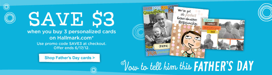 Vow to tell him this Father&rsquo;s Day.