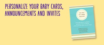 Cards and gifts for baby