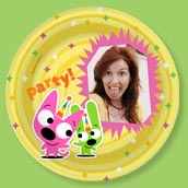 Personalized Party Plates