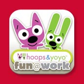 hoops&yoyo fun@work! app for iPhone®