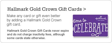 Hallmark Gold Crown Gift Cards
