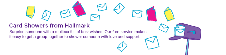 Card Showers from Hallmark 