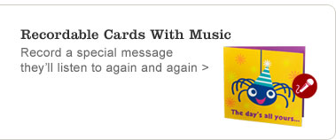 Recordable Cards With Music
