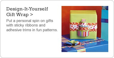 Design-It-Yourself Gift Wrap