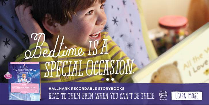 Hallmark Recordable Storybooks - Read to them even when you can't be there.